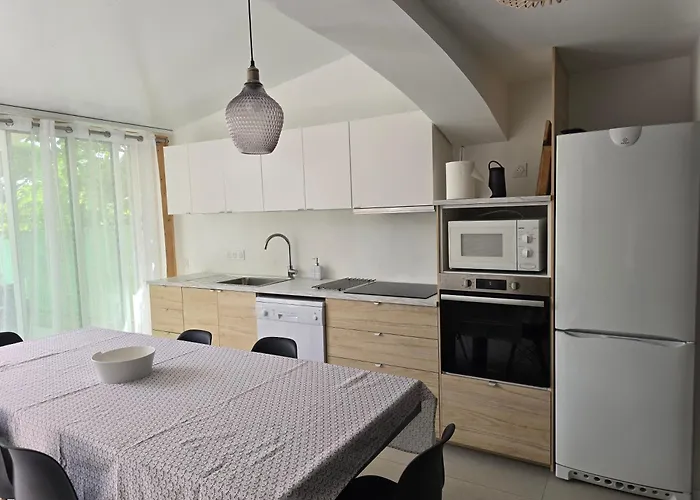 Maison Avec Extérieur à 150 Mètres De La - 4 Climatisées Casa de Férias